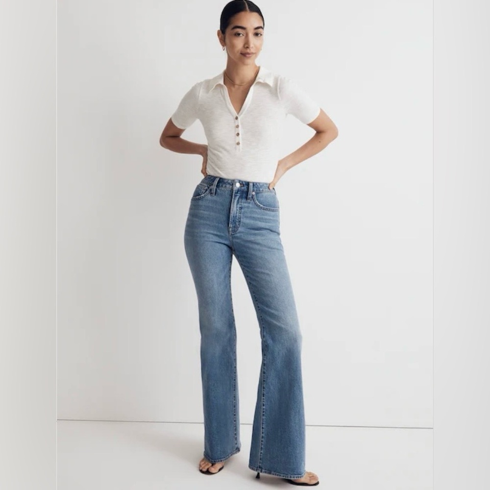 Madewell Perfect Vintage Flare Tall High Rise Jeans